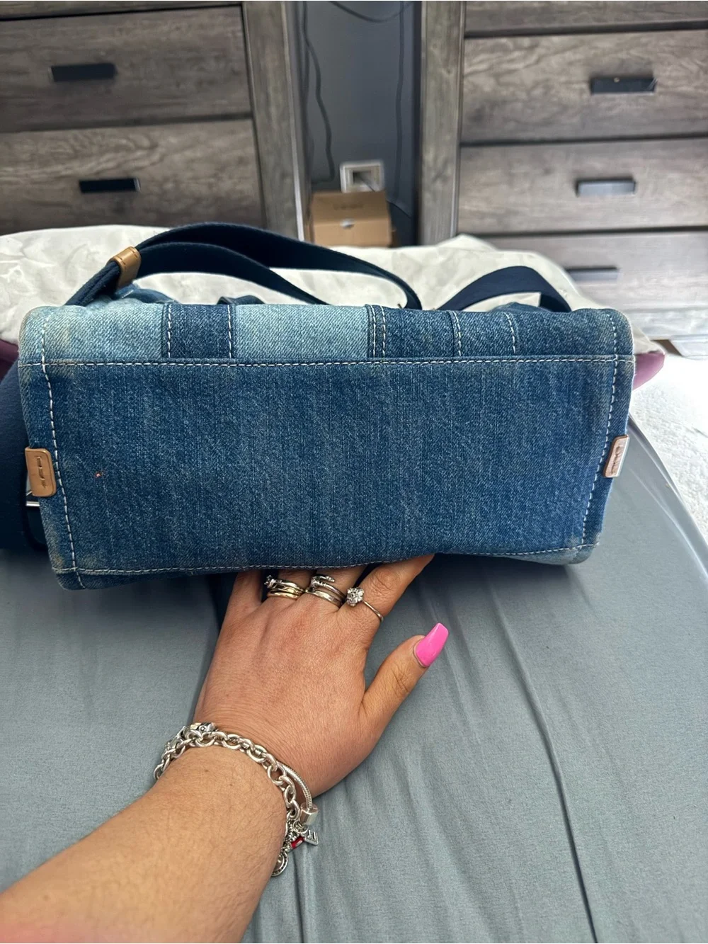Marc Jacobs patchwork denim
